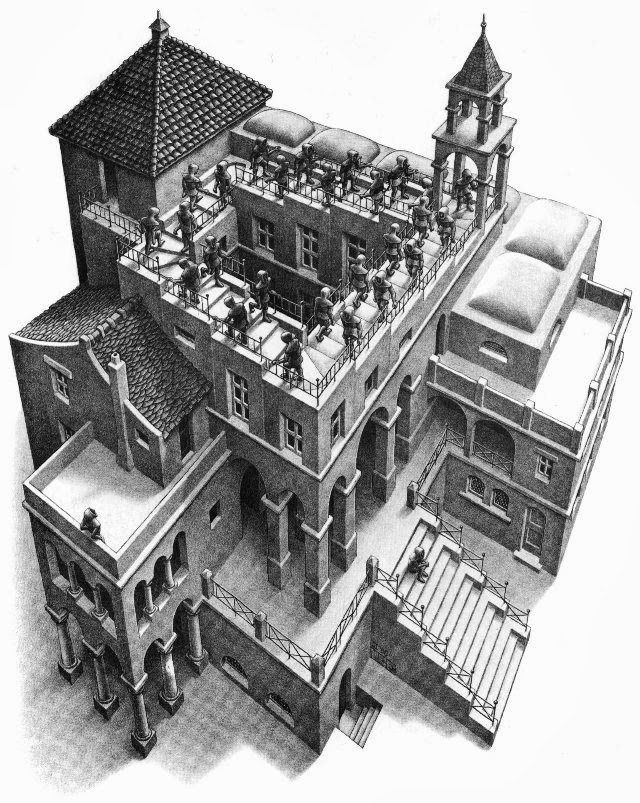 Escher ascending descending